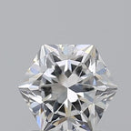 Diamante Naturale Taglio Esagonale 1.02ct EX/VG E VVS2 - GIA - 6.49x5.73x4.13mm