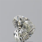 Diamante Naturale Taglio Cuore 0.72ct VG/EX J VVS1 - IGI - 5.23x6.17x3.77mm