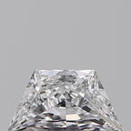 Diamante Naturale Taglio Trapezio 0.32ct EX/VG D VVS2 - GIA - 6.37x3.4x2.21mm
