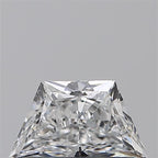 Diamante Naturale Taglio Trapezio 0.5ct VG/EX E VS1 - GIA - 7.08x3.95x2.71mm