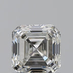 Diamante Naturale Taglio Asscher 0.9ct EX/EX I IF - GIA - 5.27x5.25x3.51mm