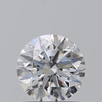 Diamante Naturale Taglio Brillante 1.05ct 3EX E VVS2 - GIA - 6.43x6.46x4.04mm