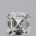 Diamante Taglio Smeraldo Quadrato 1.01ct EX/EX H VVS2 - GIA - 5.55x5.52x3.63mm