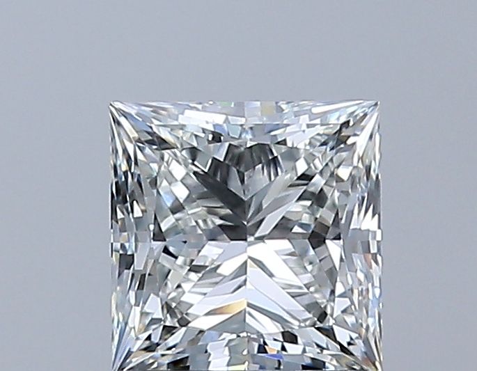 Diamante Naturale Taglio Princess 0.9ct VG/VG I VVS2 - GIA - 5.3x5.15x3.73mm
