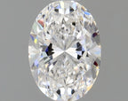 Diamante Naturale Taglio Ovale 0.53ct VG/EX E VS1 - GIA - 6.37x4.51x2.89mm