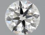 Diamante Naturale Taglio Brillante 1.08ct 3EX H IF - IGI - 6.46x6.51x4.05mm