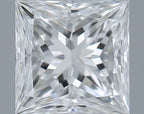 Diamante Naturale Taglio Princess 0.5ct VG/VG I VS2 - GIA - 4.41x4.37x3.16mm
