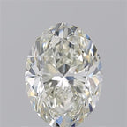 Diamante Naturale Taglio Ovale 0.9ct VG/EX J VS1 - GIA - 7.34x5.3x3.5mm