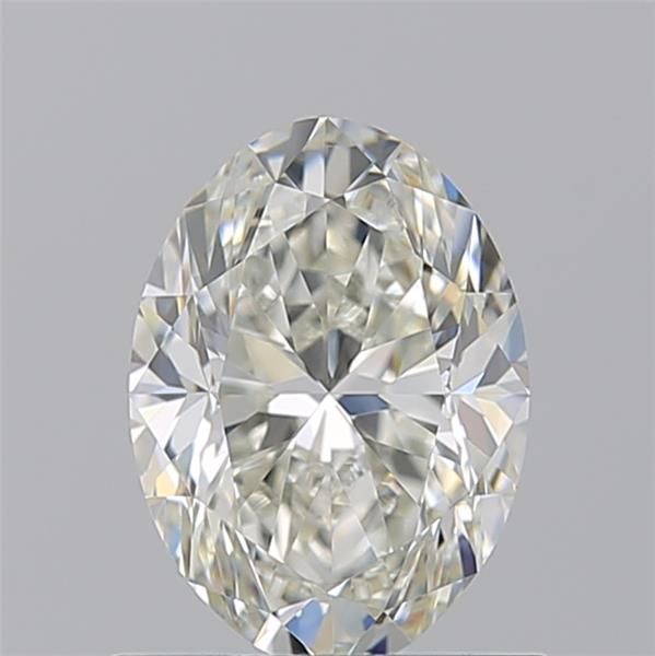 Diamante Naturale Taglio Ovale 0.9ct VG/EX J VS1 - GIA - 7.34x5.3x3.5mm