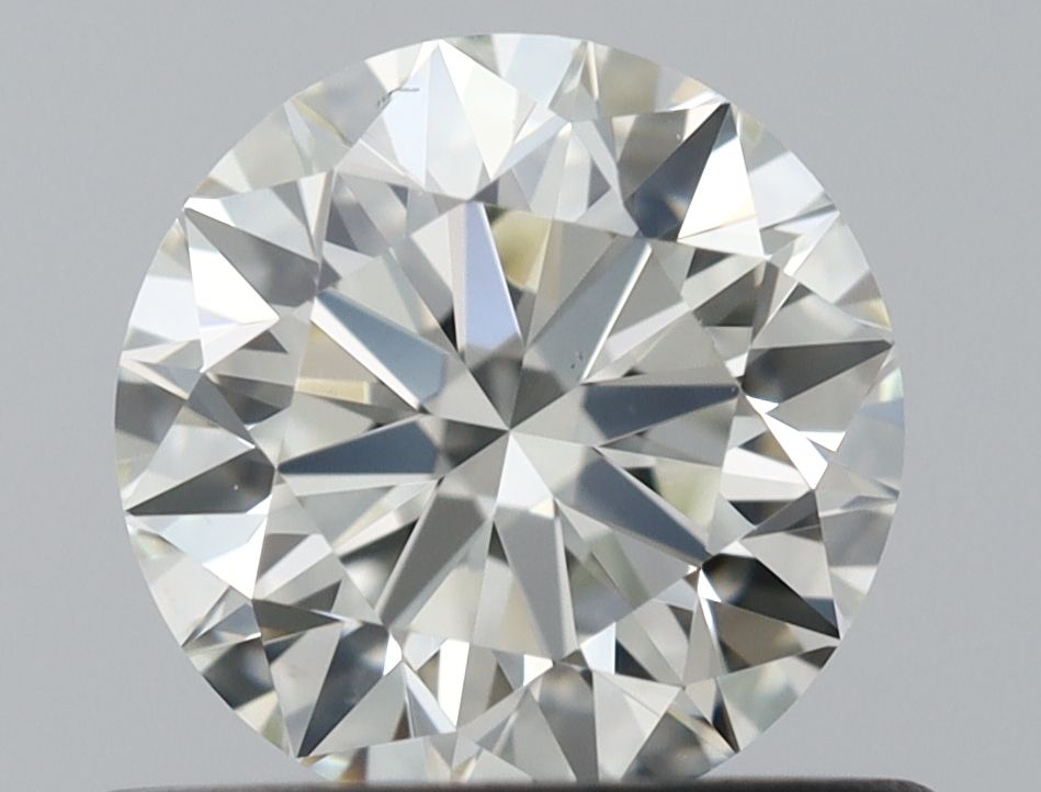 Diamante Naturale Taglio Brillante 0.58ct 3EX J VS1 - IGI - 5.26x5.31x3.33mm