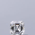 Diamante Naturale Taglio Asscher 0.31ct VG/EX E VVS2 - GIA - 3.77x3.76x2.48mm