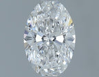 Diamante Naturale Taglio Ovale 0.6ct VG/EX D VS1 - GIA - 7.05x4.64x2.91mm