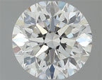 Diamante Naturale Taglio Brillante 0.5ct VG/EX/EX F VVS1 - IGI - 4.97x5.0x3.2mm