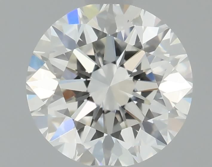 Diamante Naturale Taglio Brillante 0.43ct 3EX F VVS2 - IGI - 4.76x4.79x3.04mm