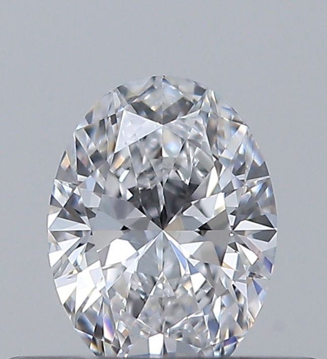 Diamante Naturale Taglio Ovale 0.31ct VG/EX D VS2 - GIA - 5.27x3.93x2.39mm