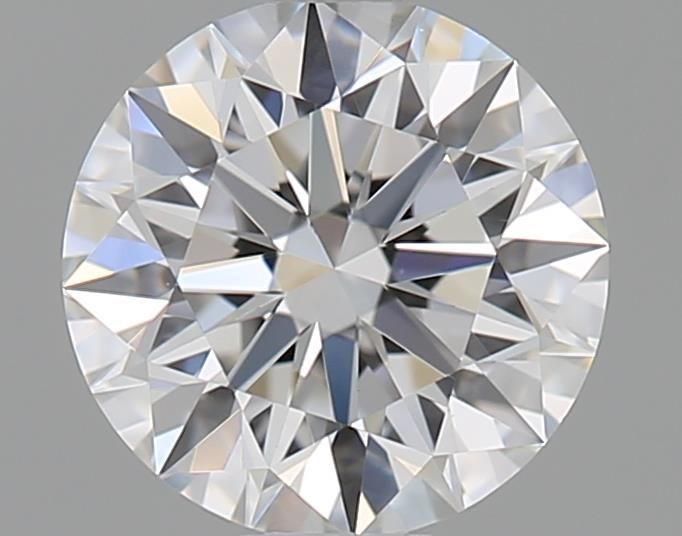 Diamante Naturale Taglio Brillante 0.53ct 3EX F VVS2 - GIA - 5.18x5.16x3.2mm