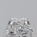 Diamante Naturale Taglio Trapezio 0.5ct VG/VG E VVS2 - GIA - 7.03x4.19x2.63mm