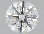 Diamante Naturale Taglio Brillante 0.45ct 3EX D VS2 - GIA - 4.88x4.9x3.05mm