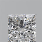Diamante Naturale Taglio Princess 1.01ct VG/EX D VVS2 - GIA - 5.44x5.43x3.93mm