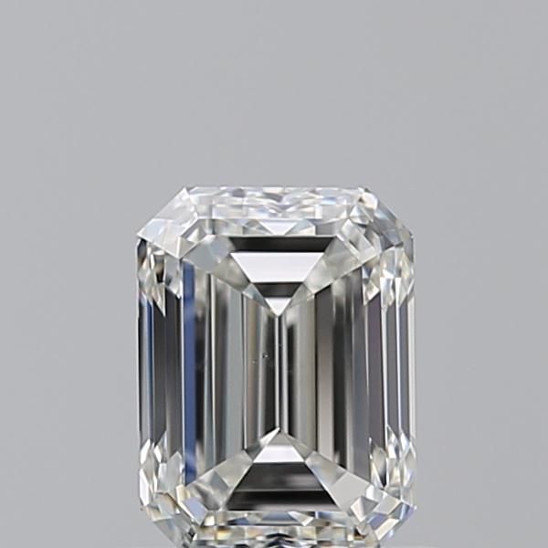 Diamante Naturale Taglio Smeraldo 1.01ct VG/EX H VS1 - GIA - 6.29x4.7x3.37mm