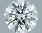 Diamante Naturale Taglio Brillante 1.59ct 3EX H VVS2 - IGI - 7.5x7.55x4.63mm