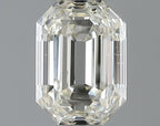 Diamante Naturale Taglio Smeraldo 1ct VG/EX J VS2 - IGI - 6.4x4.63x3.31mm