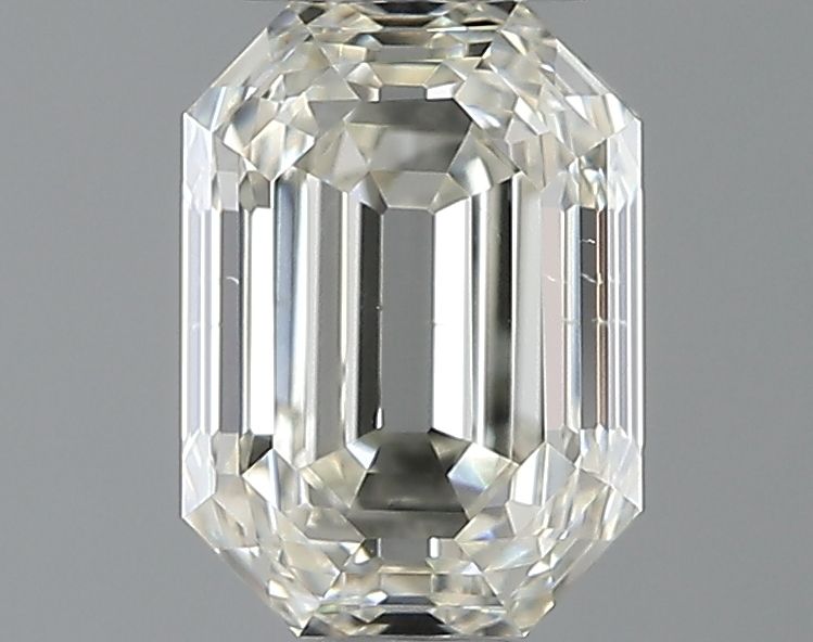Diamante Naturale Taglio Smeraldo 1ct VG/EX J VS2 - IGI - 6.4x4.63x3.31mm
