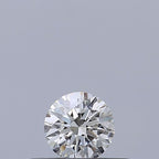 Diamante Naturale Taglio Brillante 0.18ct 3EX H VVS1 - GIA - 3.63x3.66x2.26mm