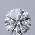 Diamante Naturale Taglio Brillante 1ct EX/VG/EX F VVS1 - GIA - 6.3x6.38x3.96mm