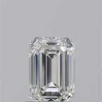 Diamante Naturale Taglio Smeraldo 0.75ct VG/EX G IF - GIA - 6.23x4.27x2.87mm