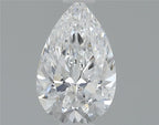 Diamante Naturale Taglio Goccia 0.39ct EX/EX D VS1 - GIA - 6.4x4.03x2.55mm