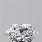 Diamante Naturale Taglio Esagonale 0.51ct VG/EX D VVS1 - GIA - 7.95x4.12x2.49mm