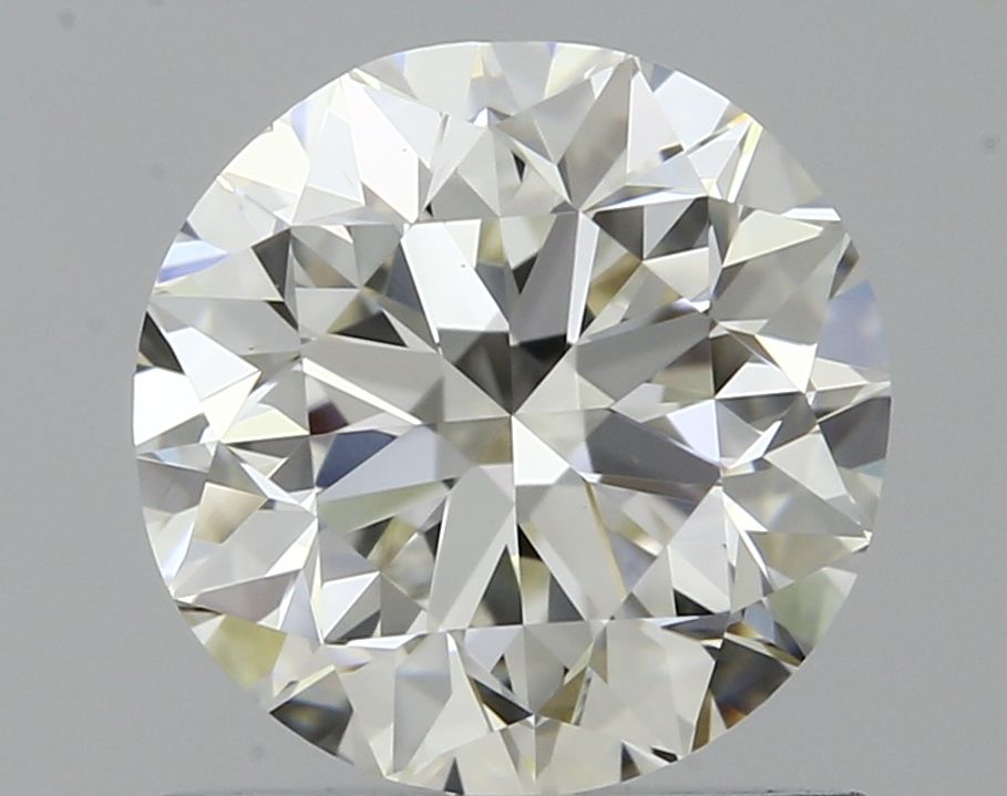 Diamante Naturale Taglio Brillante 1ct VG/VG/EX I VS1 - GIA - 6.29x6.18x4.04mm