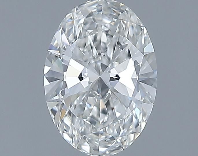 Diamante Naturale Taglio Ovale 0.91ct VG/EX F VVS2 - GIA - 7.9x5.65x3.29mm