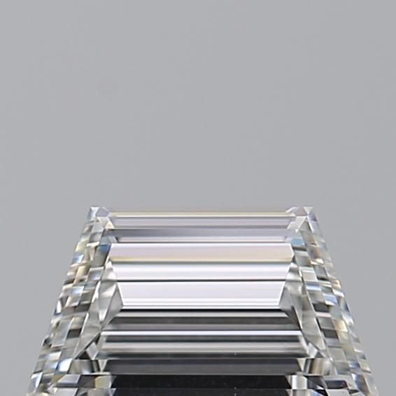 Diamante Naturale Taglio Trapezio 0.51ct VG/VG F VS1 - GIA - 6.55x3.68x2.44mm