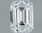 Diamante Naturale Taglio Smeraldo 0.53ct EX/EX F VS1 - GIA - 5.37x3.85x2.67mm