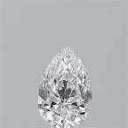 Diamante Naturale Taglio Goccia 0.71ct EX/VG D IF - GIA - 7.54x4.9x3.12mm