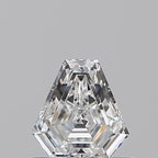 Diamante Naturale Taglio Scudo 0.42ct EX/VG E IF - GIA - 5.07x4.89x2.54mm
