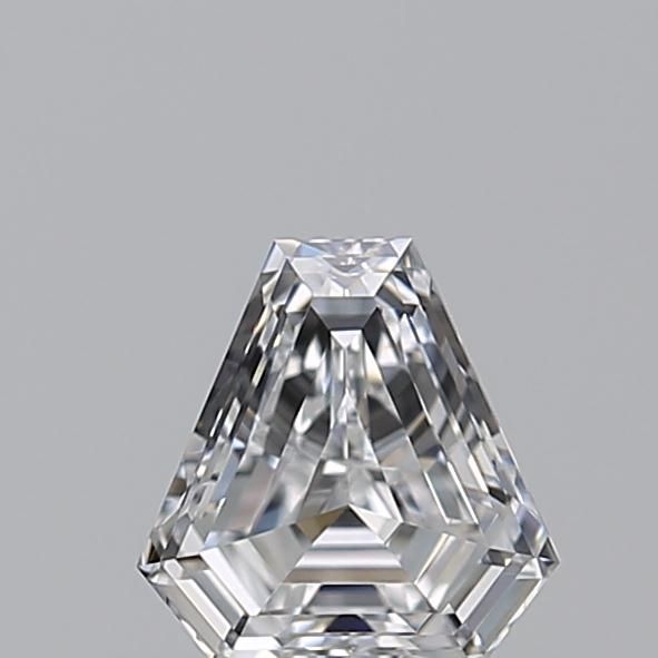 Diamante Naturale Taglio Scudo 0.44ct EX/EX D VVS2 - GIA - 5.04x4.92x2.6mm