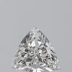 Diamante Naturale Taglio Triangular 0.71ct EX/EX F IF - GIA - 6.51x6.52x2.98mm