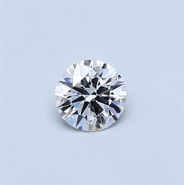 Diamante Naturale Taglio Brillante 0.28ct VG/VG/VG F IF - GIA - 4.27x4.23x2.56mm