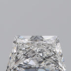 Diamante Naturale Taglio Trapezio 0.75ct VG/VG E VVS1 - GIA - 7.38x4.4x2.97mm