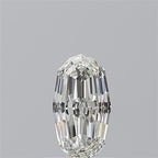 Diamante Naturale Taglio Ovale 0.9ct VG/EX J IF - GIA - 8.02x4.4x3.07mm