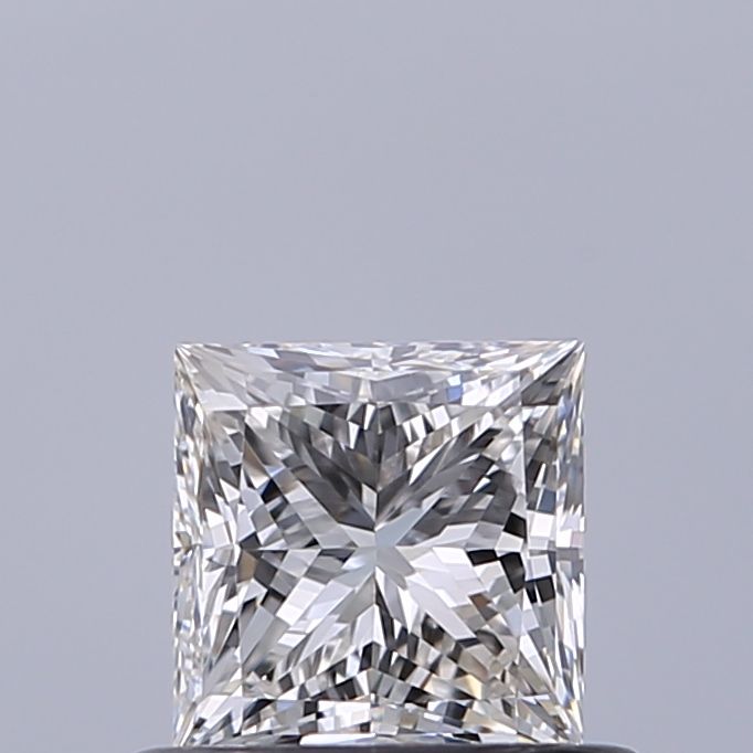 Diamante Naturale Taglio Princess 0.55ct VG/EX G IF - GIA - 4.49x4.39x3.19mm