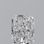 Diamante Naturale Taglio Radiant 1.2ct VG/EX D VS1 - GIA - 6.86x5.29x3.52mm