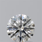 Diamante Naturale Taglio Brillante 1.07ct 3EX F VS1 - IGI - 6.55x6.59x4.04mm