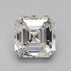 Diamante Naturale Taglio Asscher 0.5ct VG/EX G VS1 - GIA - 4.47x4.38x2.87mm