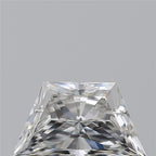 Diamante Naturale Taglio Trapezio 0.51ct EX/EX G VS1 - GIA - 7.11x3.98x2.65mm