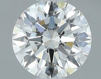 Diamante Naturale Taglio Brillante 0.45ct EX/VG/EX J VS1 - GIA - 4.9x4.93x3.02mm