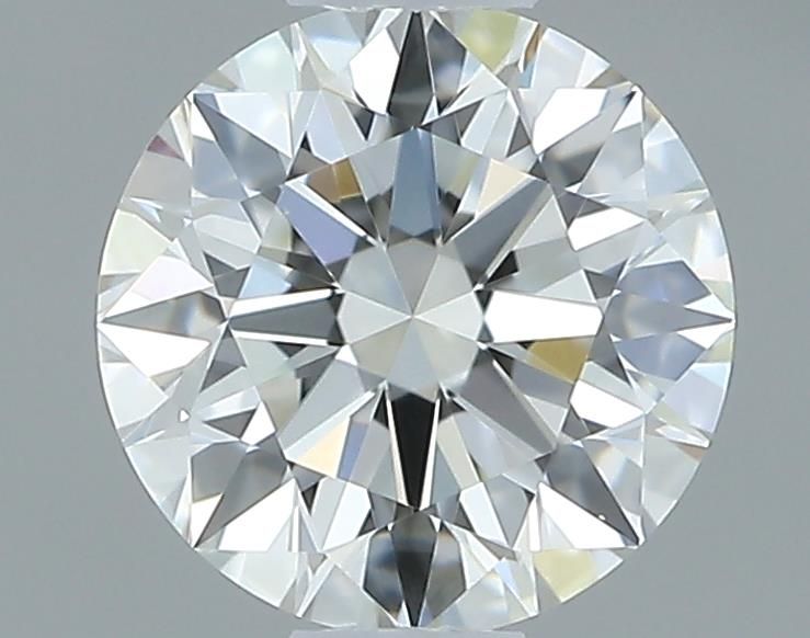 Diamante Naturale Taglio Brillante 0.45ct EX/VG/EX J VS1 - GIA - 4.9x4.93x3.02mm